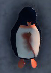 Penguin nailed