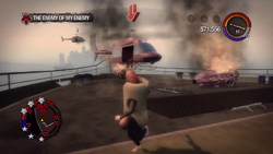 The Enemy of my Enemy - Oppressor hovering above the deck