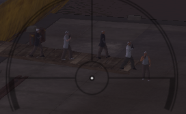 McManus Says Hello - 5 Colombians viewed through scope
