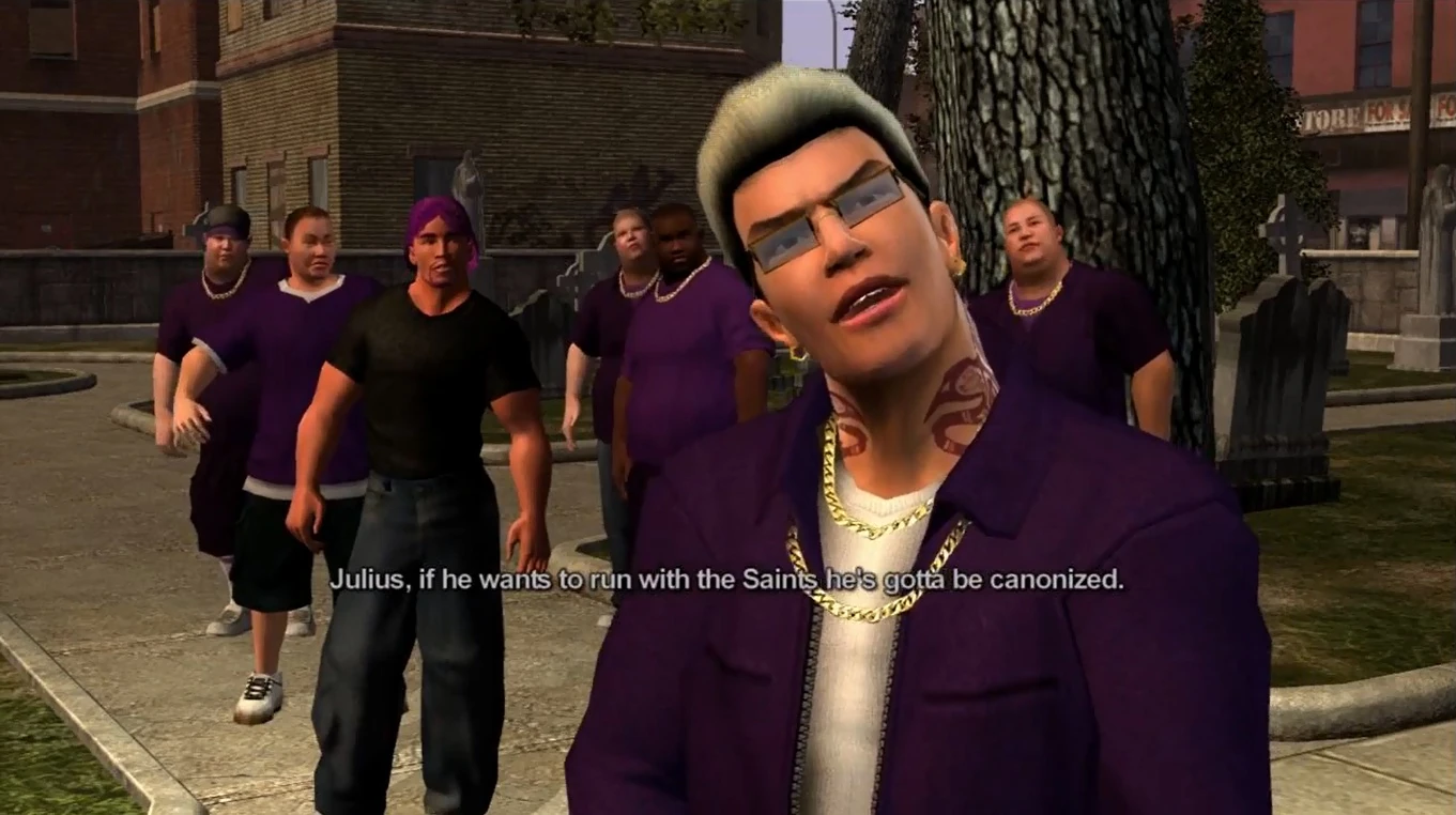 Image Johnny Gat canonization.jpg Saints Row Wiki FANDOM powered