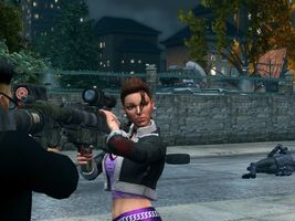 Shaundi with Annihilator in Saints Row The Third