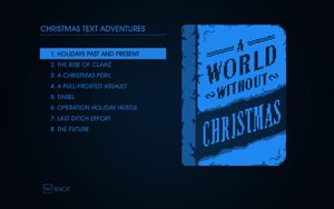 Christmas Text Adventures Cover and Contents