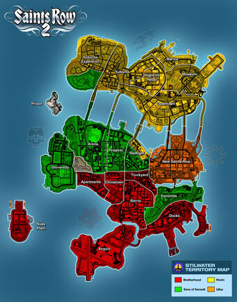 saints row 2 map Stilwater Saints Row Wiki Fandom saints row 2 map