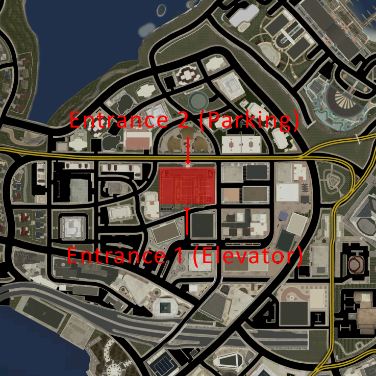 saints row 2 mall location map
