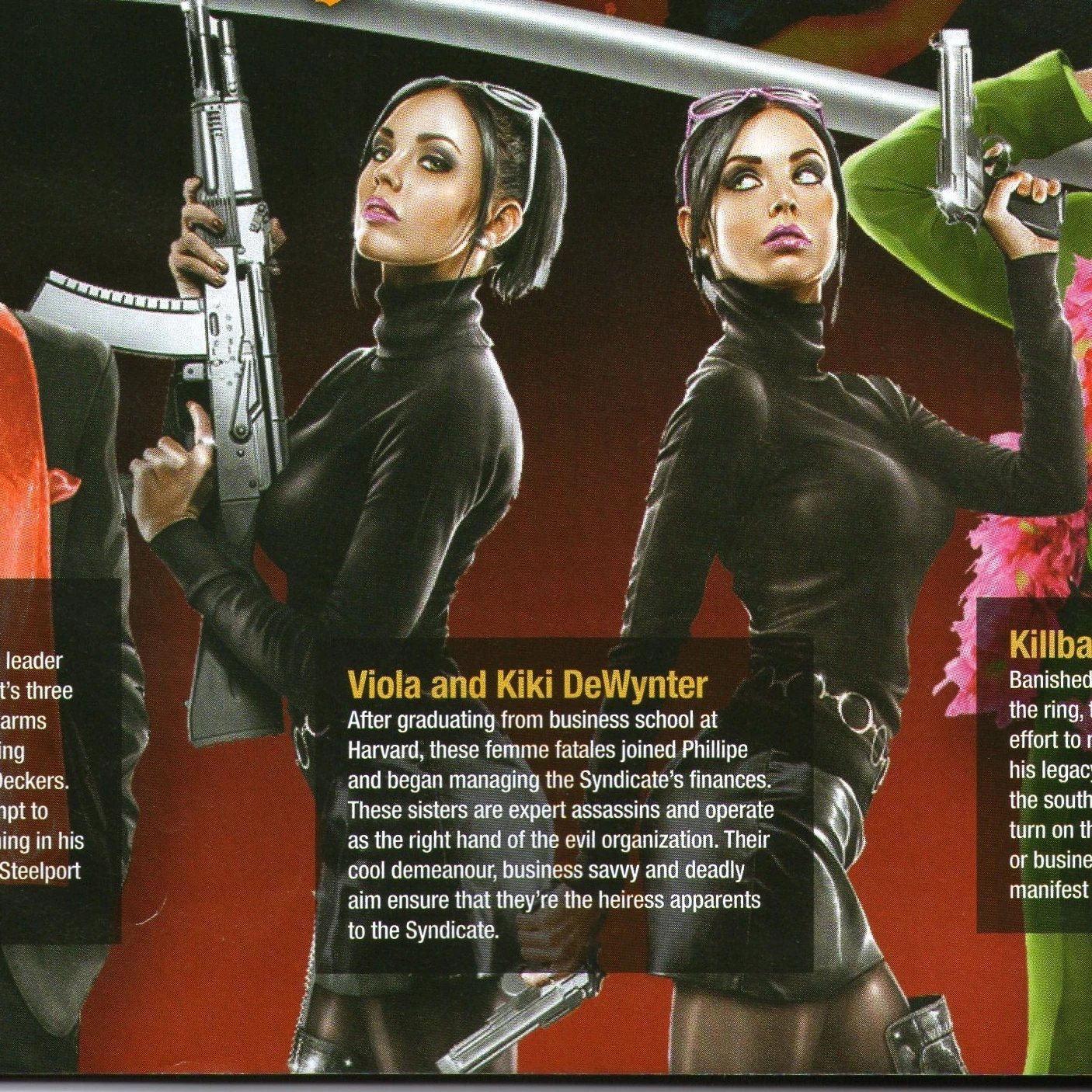 Image Viola and Kiki DeWynter.jpg Saints Row Wiki FANDOM powered