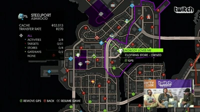 Saints Row 3 Магазины