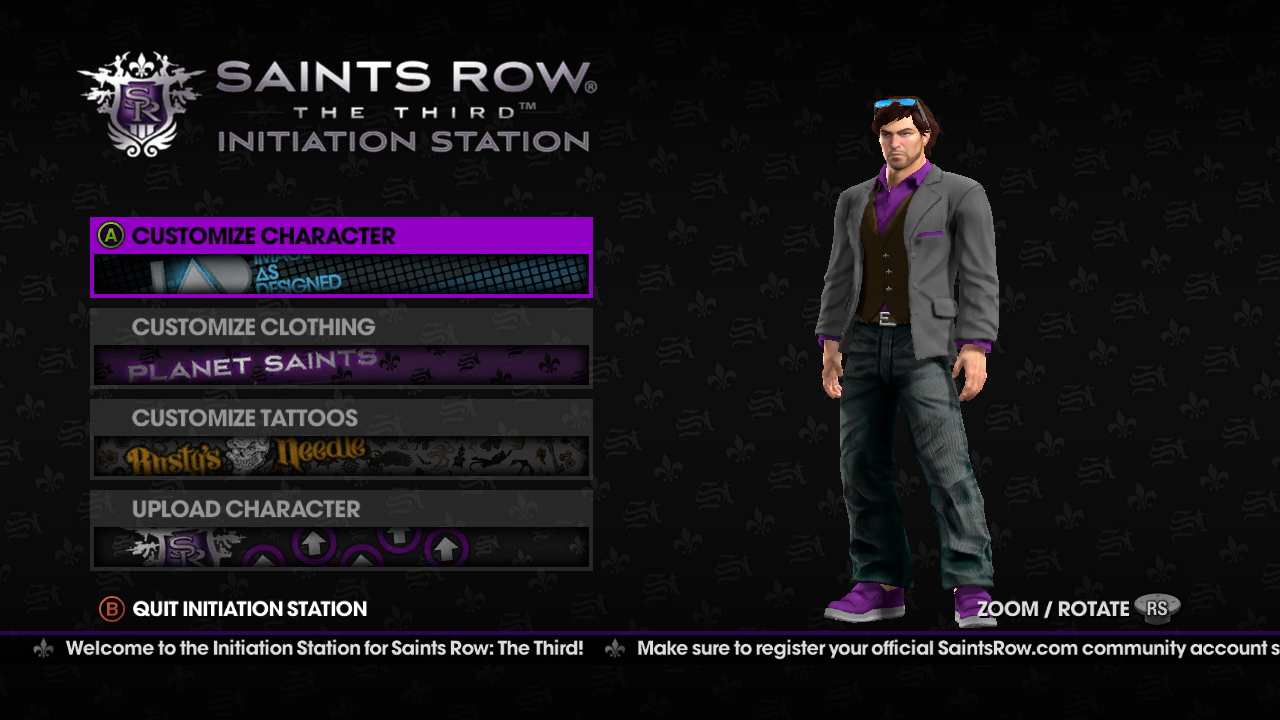 saints row 3 clothing stores