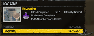 100% Completion in Saints Row 2