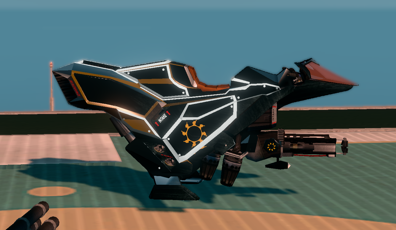 Image Saints Row The Third DLC vehicle Ultor Interceptor parked