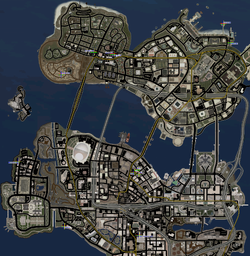 Hoing locations map in Saints Row 2