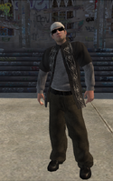 Columbians-01 - WhiteRedShirt - character model in Saints Row