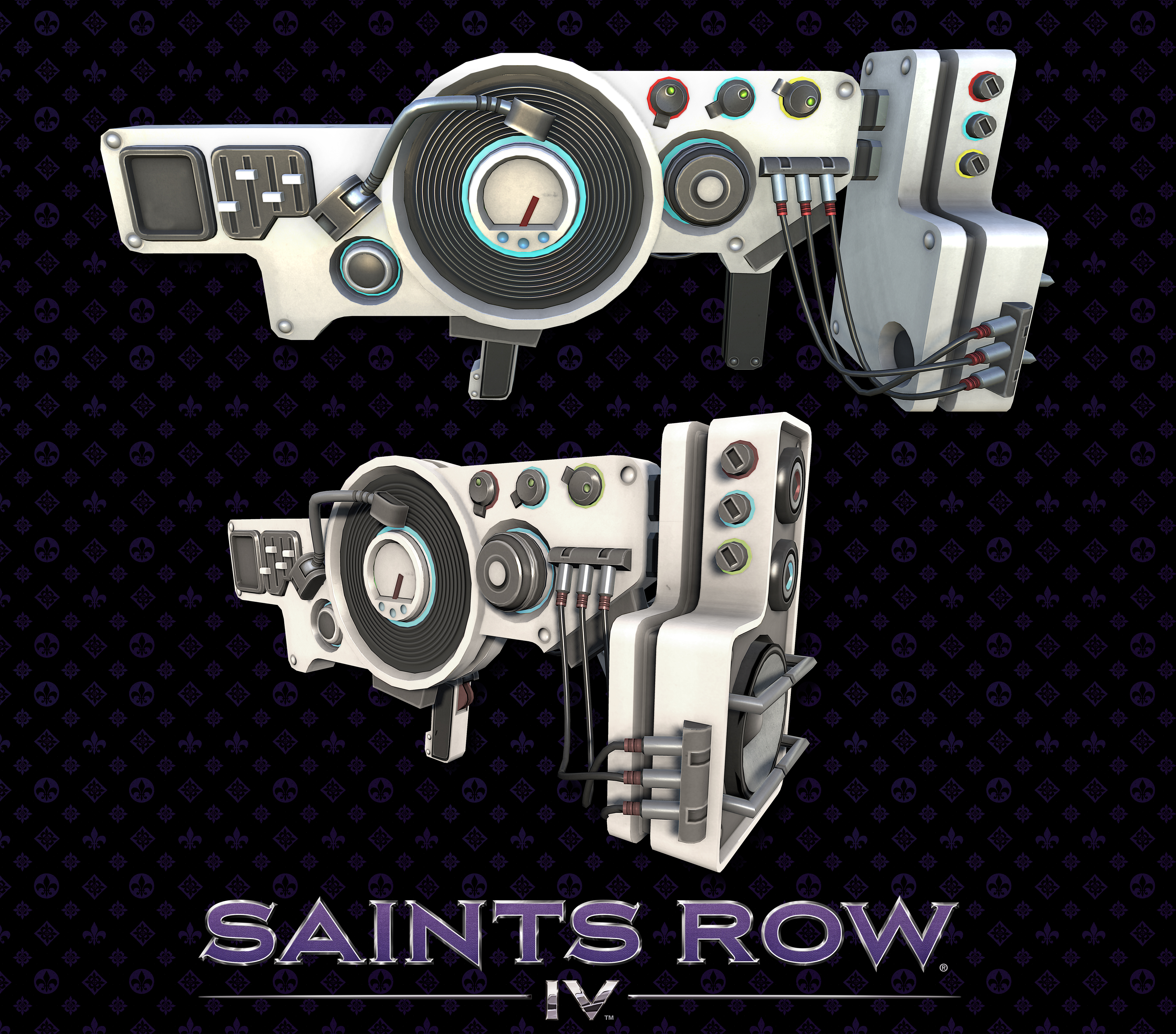 saints row 4 guns
