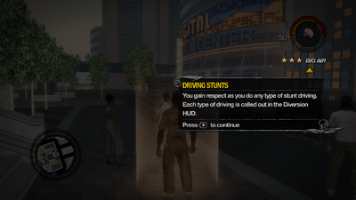 Driving Stunts tutorial in Saints Row 2