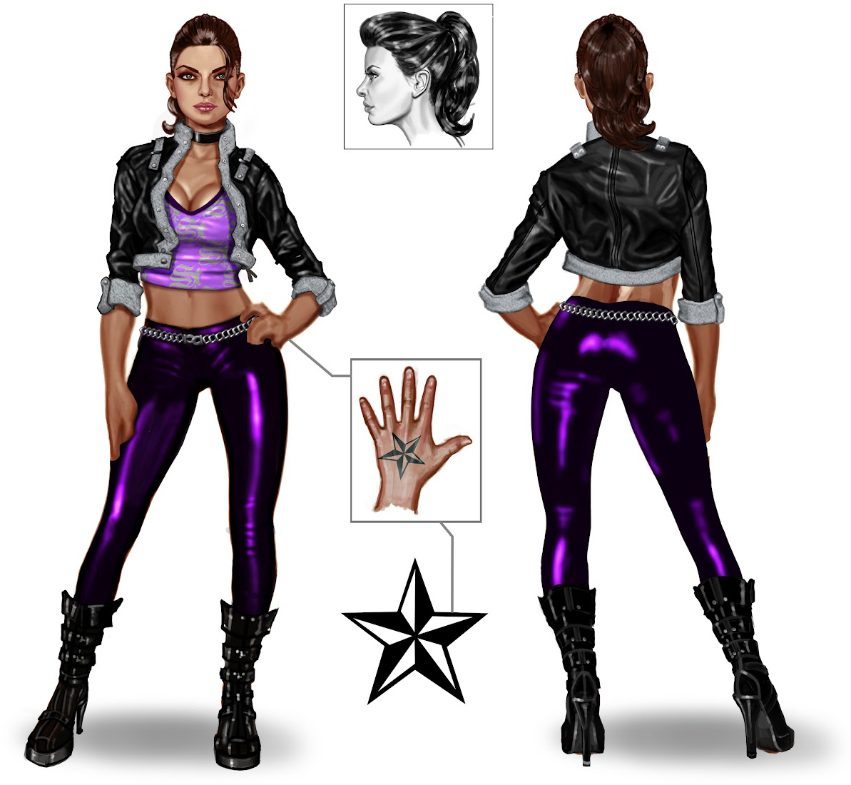 saints row 2 better looking female characters