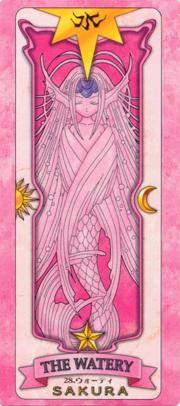 Agua cartas sakura