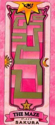 Laberinto cartas sakura