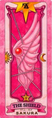 Escudo carta sakura