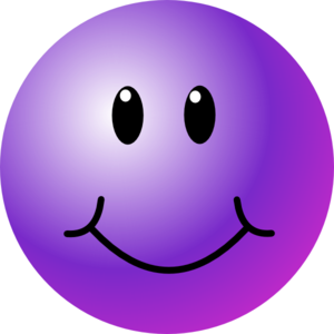 Resultat d'imatges de HAPPY FACE PURPLE PNG