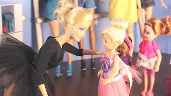 barbie and ken stop motion