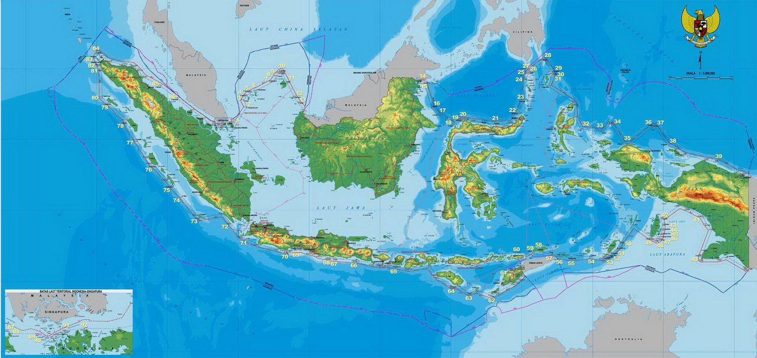 Image Peta indonesia  bagus besar jpg Sambahsa 