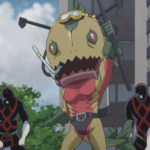 Wallpaper Burning Piranha Samurai Flamenco Wiki Fandom Desktop Wallpaper