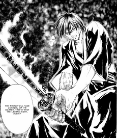 Tenrou tries to take control of Kyo