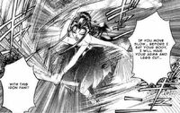 Indara's iron fan