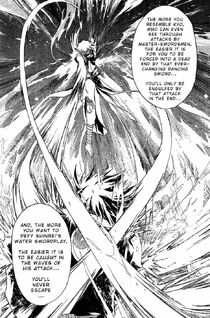 Shinrei's dancing sword