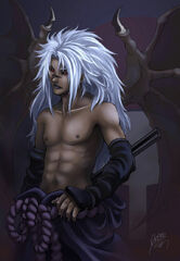 FANART Cursed Uchiha