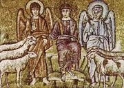 Ravenna2C sant27apollinare nuovo cristo divide le pecore dai capretti 28inizio del VI secolo29