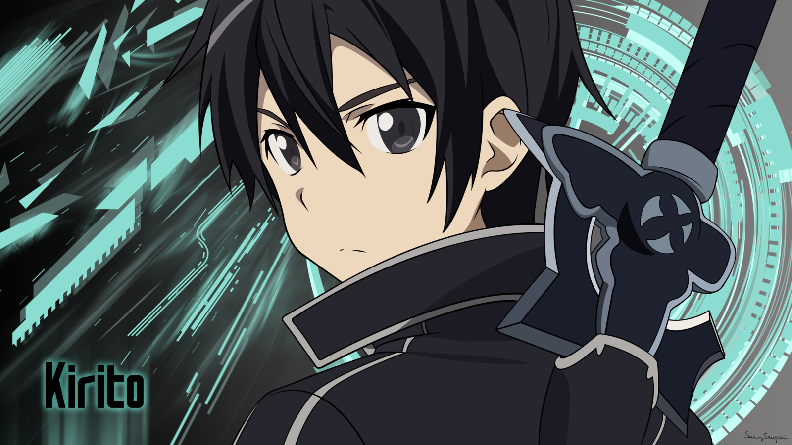 Imagen Kirito 00png Wiki Sword Art Online Fandom Powered By Wikia 