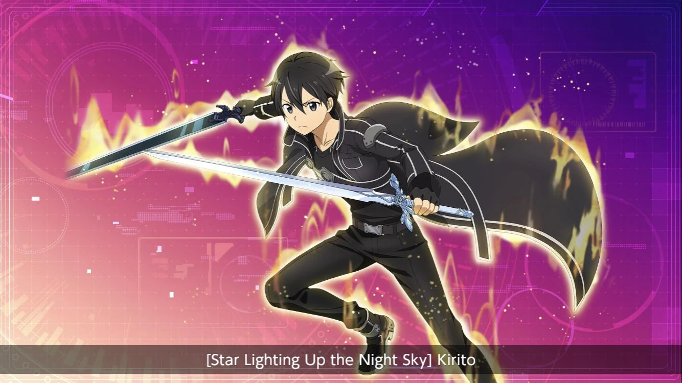 Kirito (Star Lighting Up the Night Sky) Sword Art Online