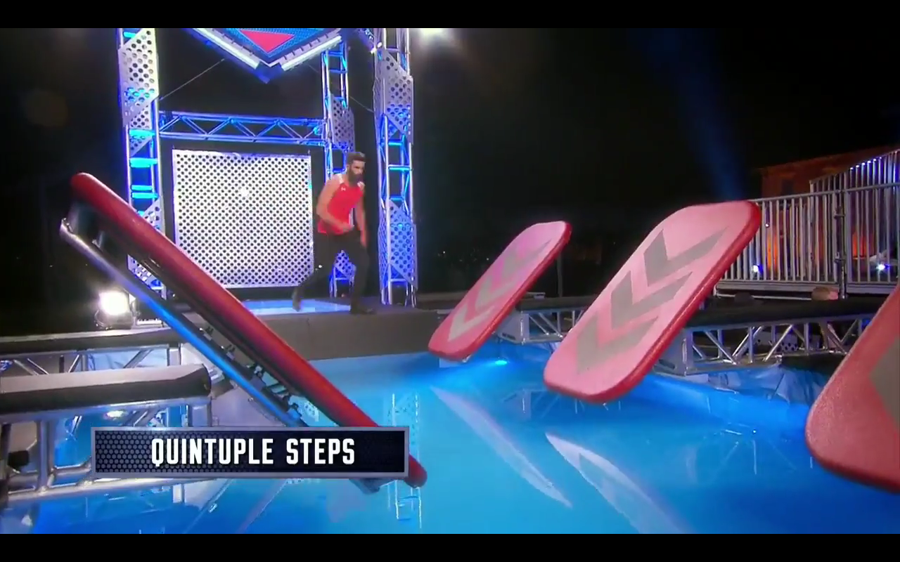 American Ninja Warrior Quintuple Steps American Prize Winning