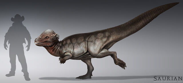 File:Saurian pachycephalosaurus by arvalis-d9rw2c2.jpg