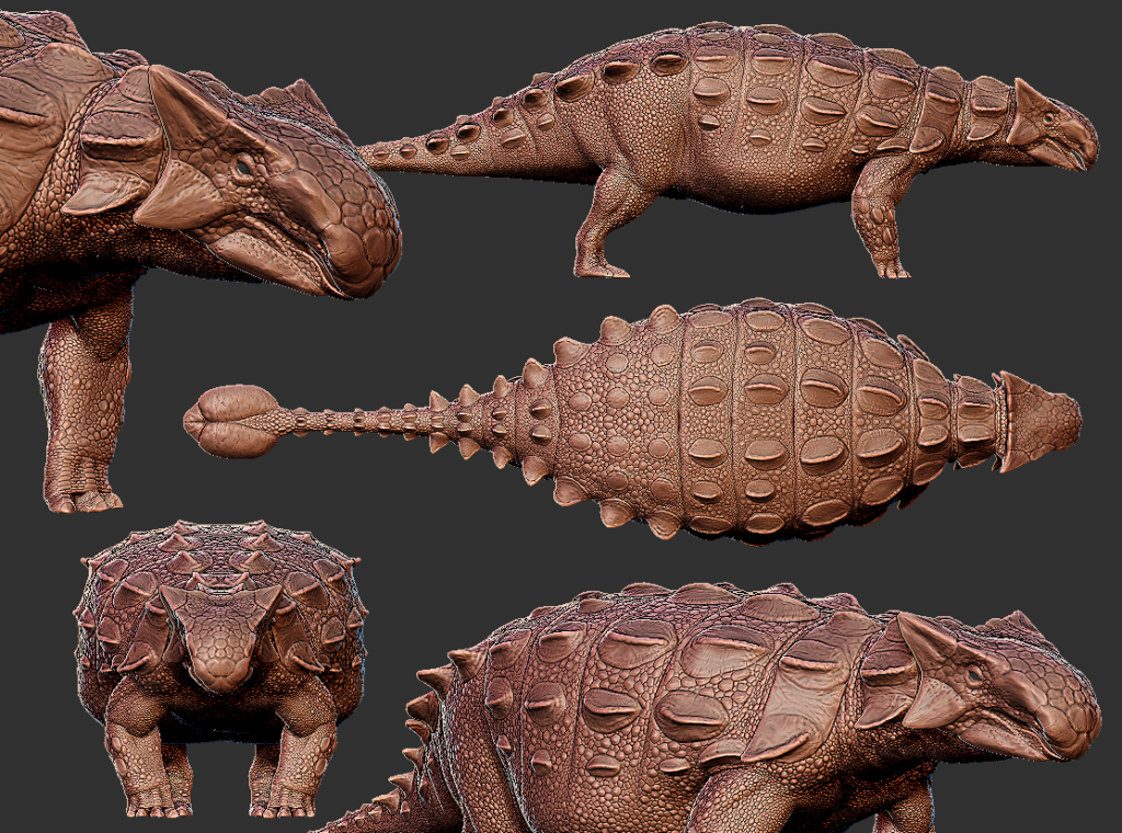 ankylosaurus saurian