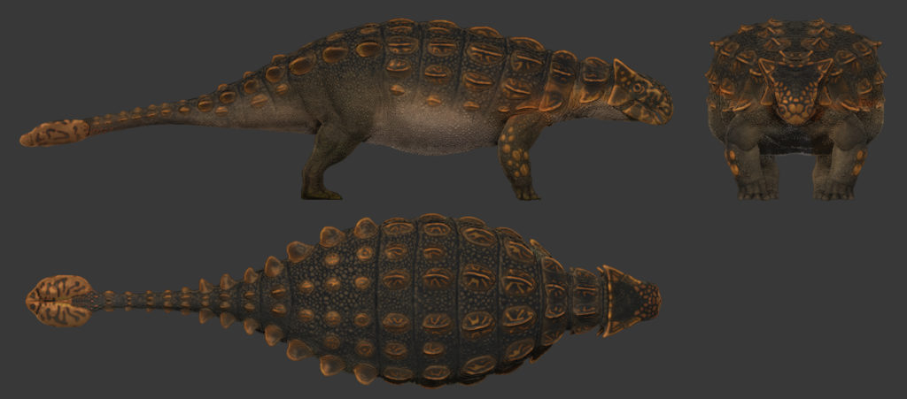 ankylosaurus saurian