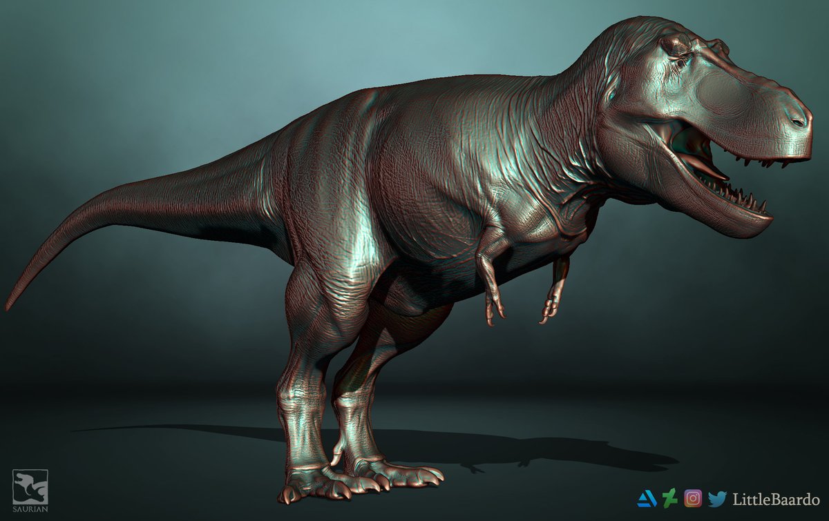 t rex saurian
