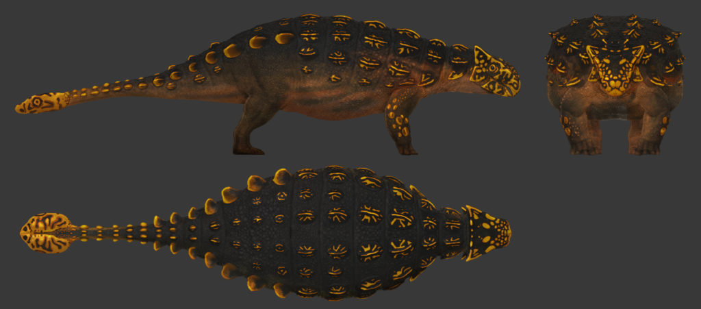 ankylosaurus saurian