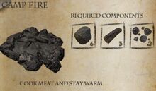 Camp fire