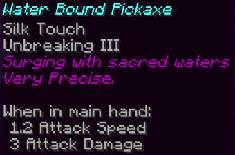 water bound pickaxe savage realms wiki fandom savage realms wiki fandom