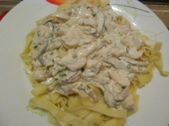 Emince De Poulet A La Creme Aux Champignons Wikia Saveurs Du