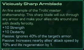 Info viciouslysharparmblade