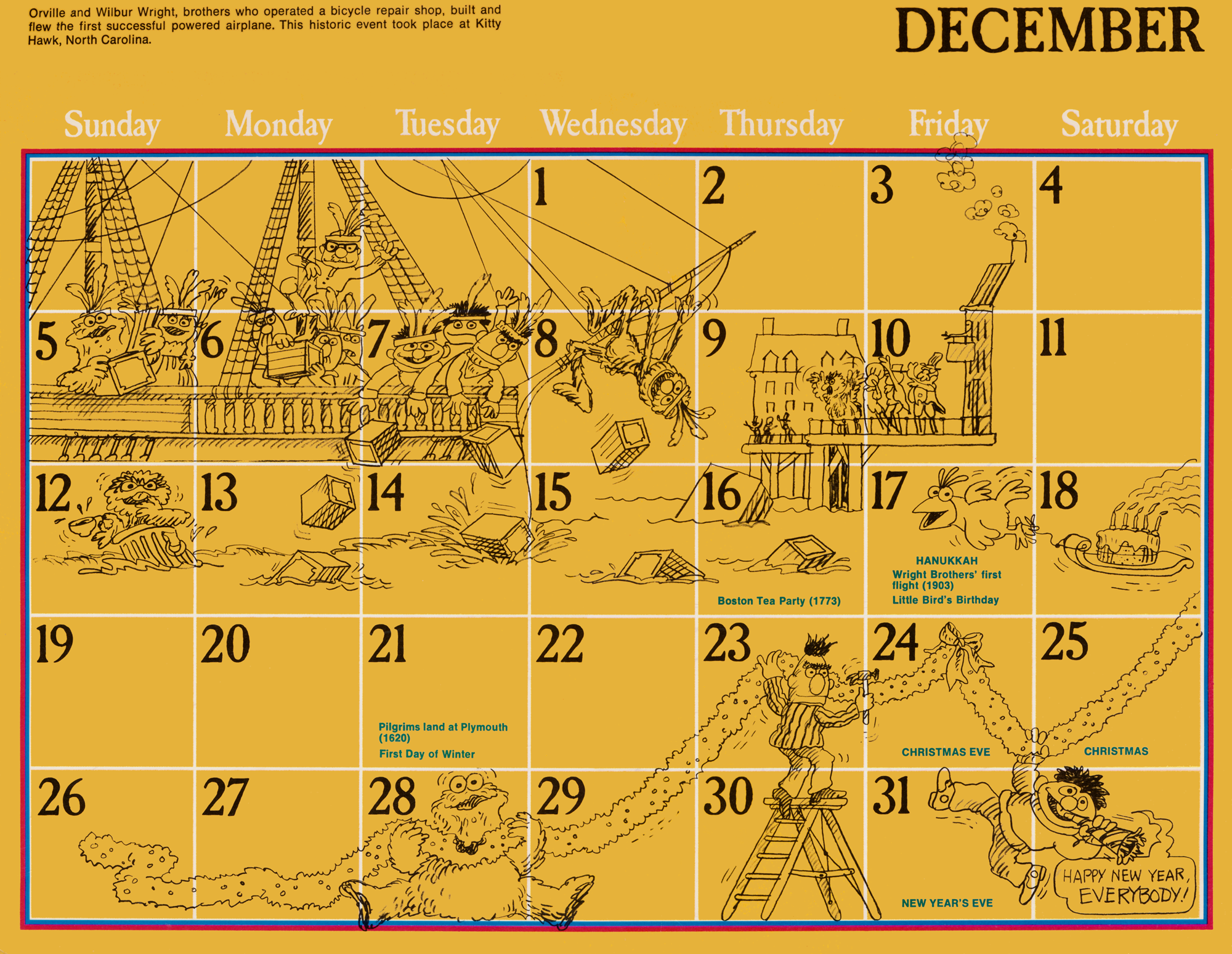 Image 1976 sesame calendar 12 december 2.png Scarecroe Wiki