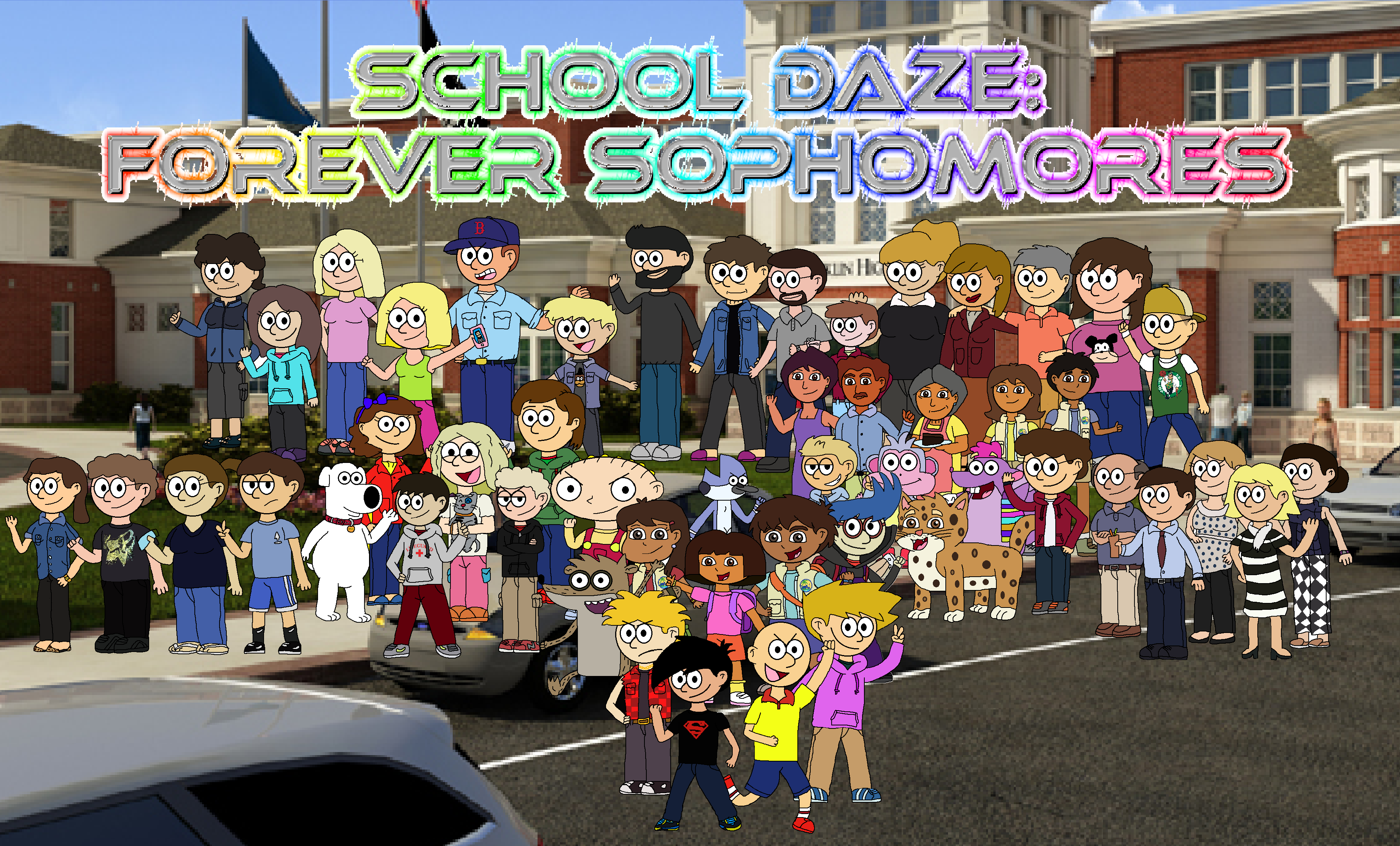 Forever Sophomores School Daze Wiki Fandom - doki doki club girls in roblox fitz