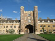 Great Gate, Trinity College, Cambridge (inside)