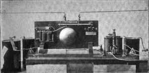 Popov coherer radio receiver