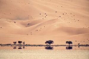 Refraction desert