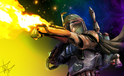 boba fett fire