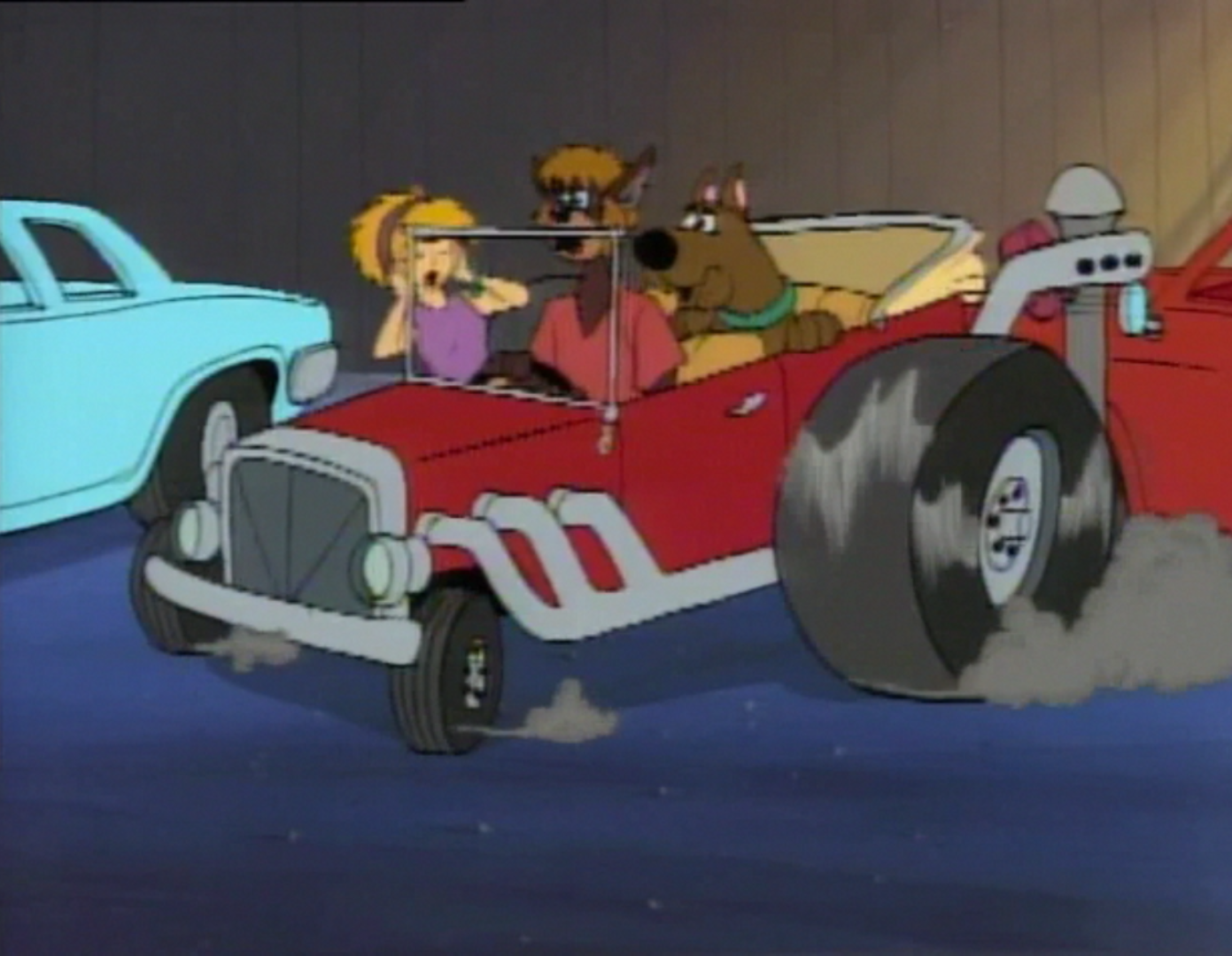 Cookie Monster Driving A Car Cookie Monster Driving A Car