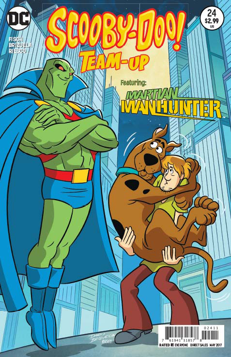 Image result for Mar 22 2017--SCOOBY-DOO TEAM-UP # 24--Martian Manhunter